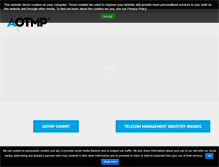Tablet Screenshot of aotmpconference.com